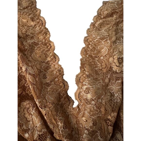 Cosabella - Pret A Porter Curvy Longline Bralette - XL - Sahara/Taaja Mango - Picture 9 of 10